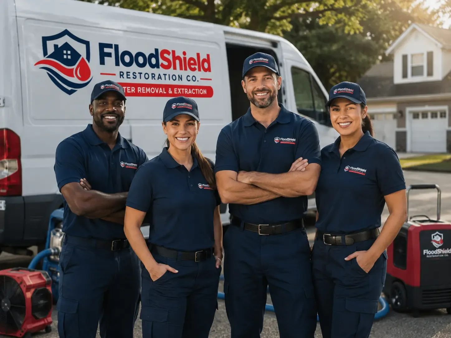Flood Damage Restoration company in East China, MI