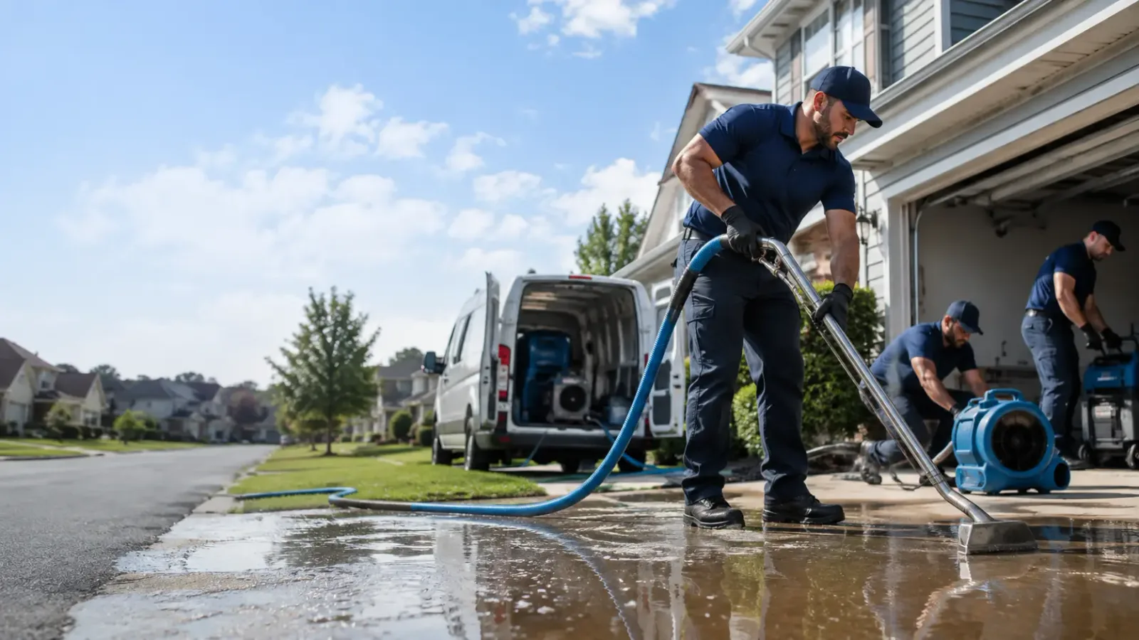 Flood Damage Restoration in East China, MI
